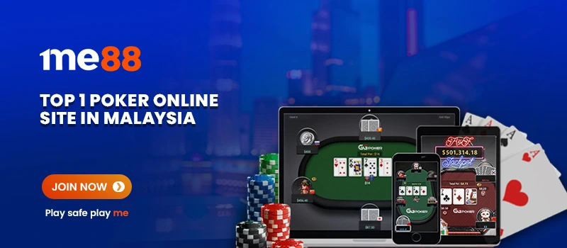 Online Poker at me88 Casino